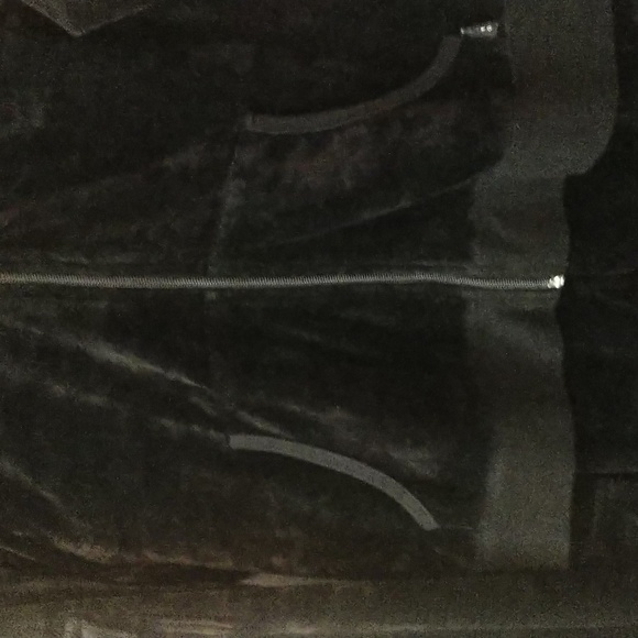 Y2K BCBG Maxazria velour 2 piece matching track outfit - Picture 5 of 13